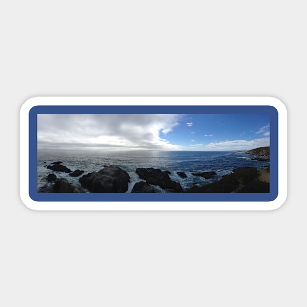 northern california coast Sticker by auriel